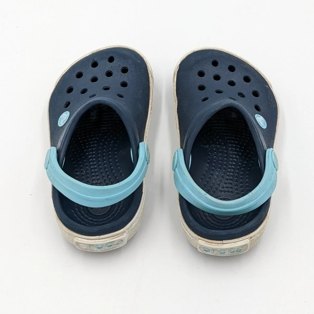 Crocs Blue Sandal Water Shoe 4T 5T